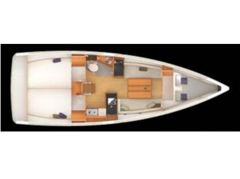 Book yachts online - sailboat - Sun Odyssey 349 - Diddley - rent