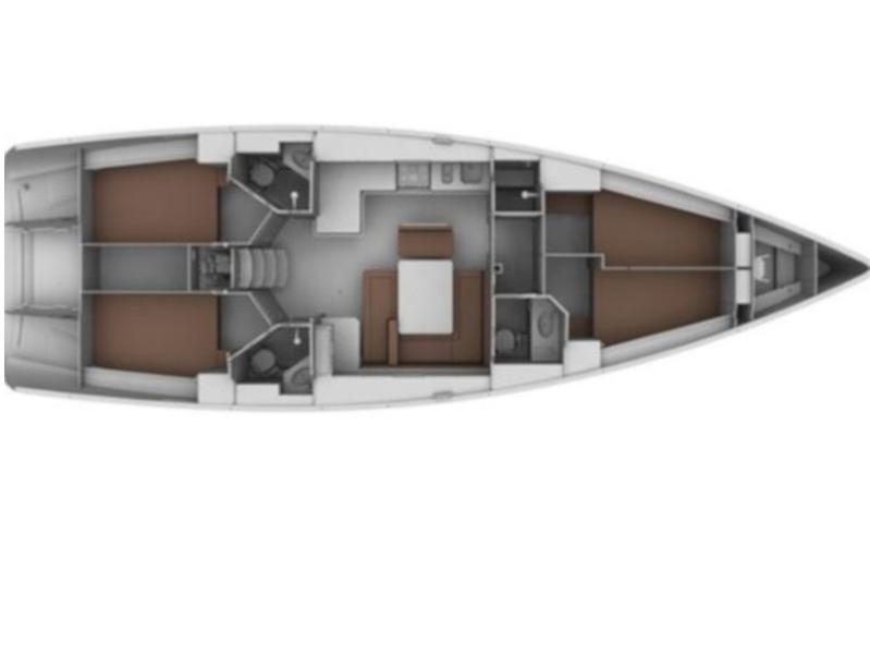 Book yachts online - sailboat - Bavaria Cruiser 45 - Lunga - rent