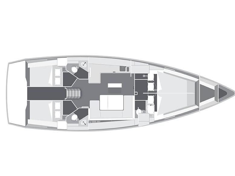 Book yachts online - sailboat - Bavaria Cruiser 46 - Morning Star - rent