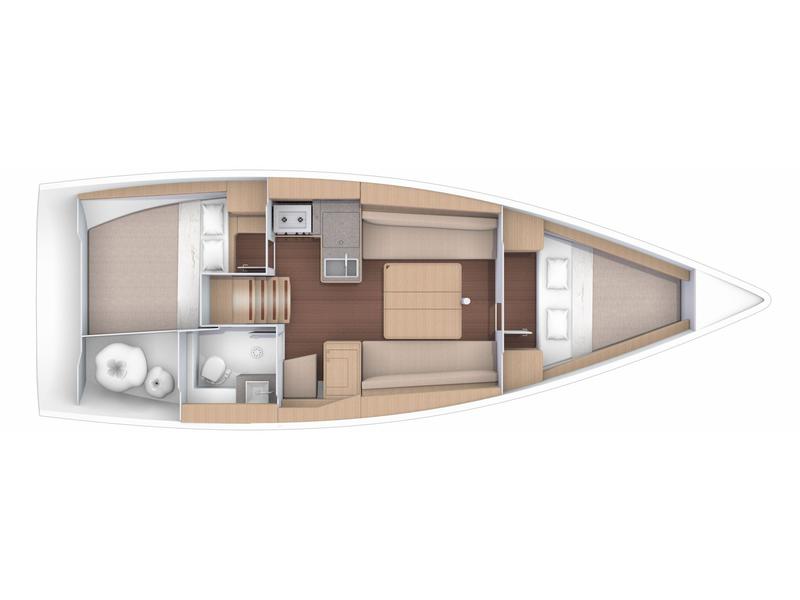 Book yachts online - sailboat - Dufour 360 Grand Large - Zion - rent