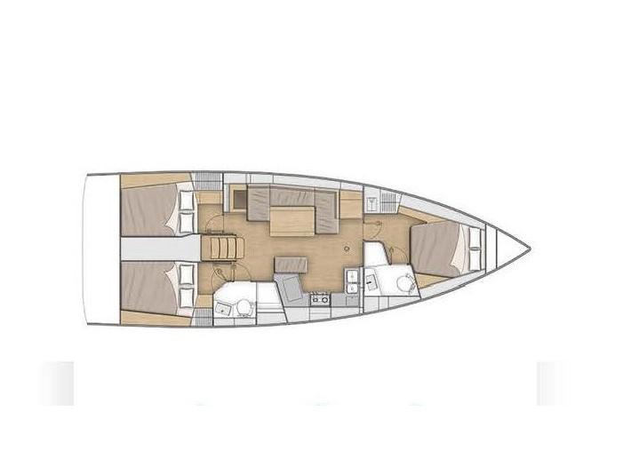 Book yachts online - sailboat - Oceanis 40.1 - Nestor - rent