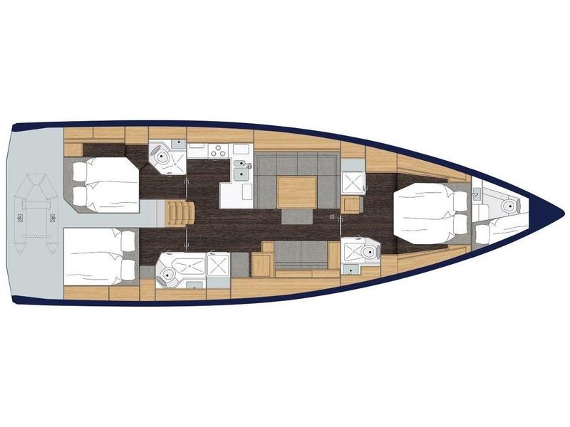 Book yachts online - sailboat - Bavaria C50 Style - Hainan - rent