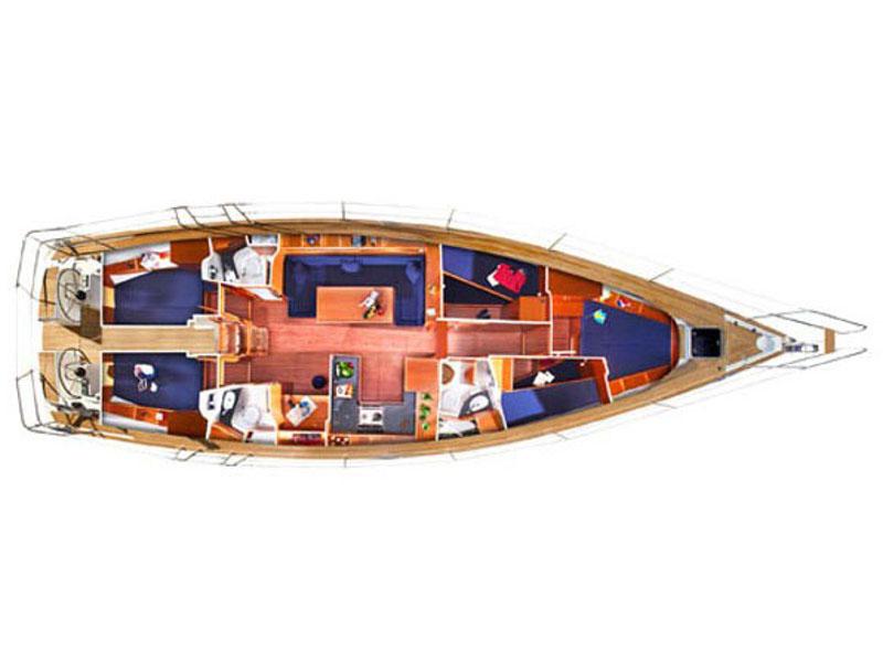 Book yachts online - sailboat - Bavaria 51 Cruiser - Homer (Cabo Verde) - rent