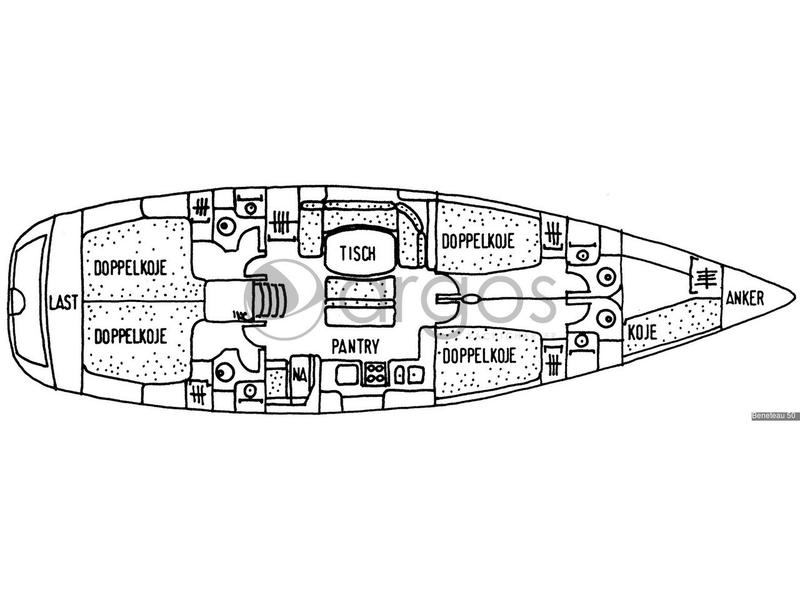 Book yachts online - sailboat - Beneteau 50-4 - Alboran Bikini (Radazul) - rent