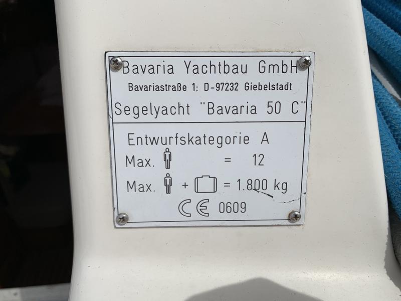 Book yachts online - sailboat - Bavaria 50 - San Miguel (!!!from Monday!)) - rent