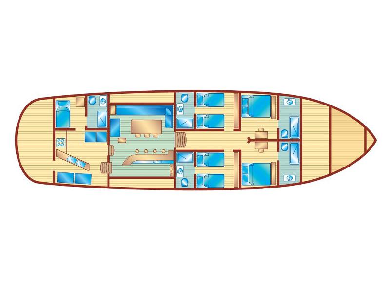 Book yachts online - other - Gulet Smyrna - Smyrna - rent