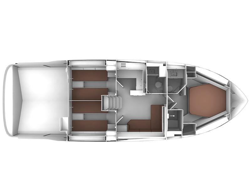 Book yachts online - motorboat - Bavaria Sport S45 HT - VAROLA - rent
