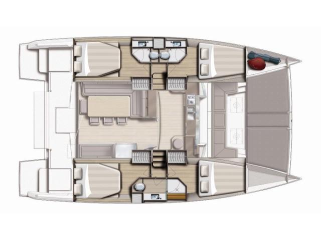 Book yachts online - catamaran - Bali 4.3 Anemos - ANEMOS - rent