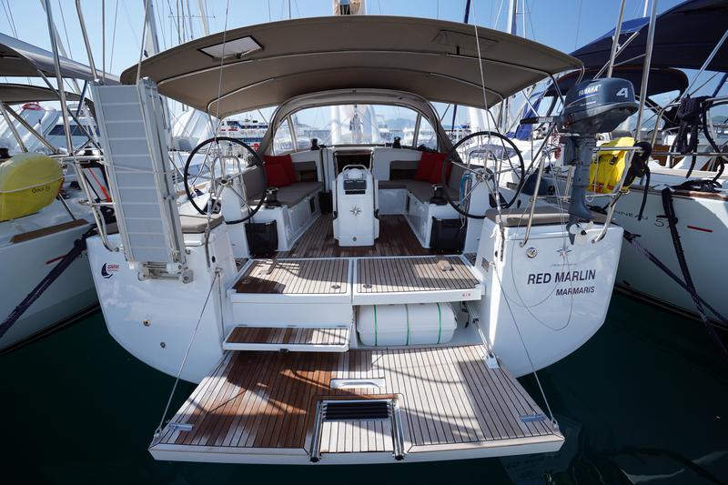 Book yachts online - sailboat - Sun Odyssey 490 - Red Marlin - rent
