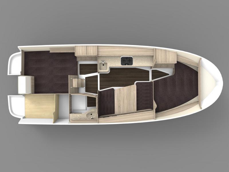 Book yachts online - motorboat - Nexus Revo 870 Prestige+ /2cab - Bali - rent
