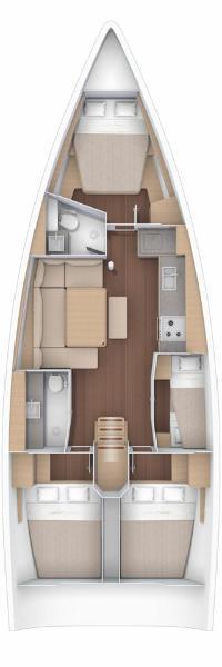 Book yachts online - sailboat - Dufour 430 - Kostas - rent