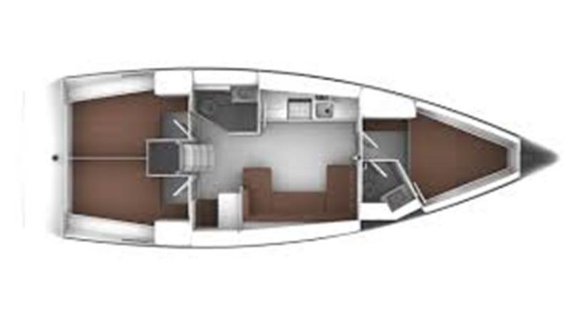 Book yachts online - sailboat - Bavaria Cruiser 41 - Dioni - rent