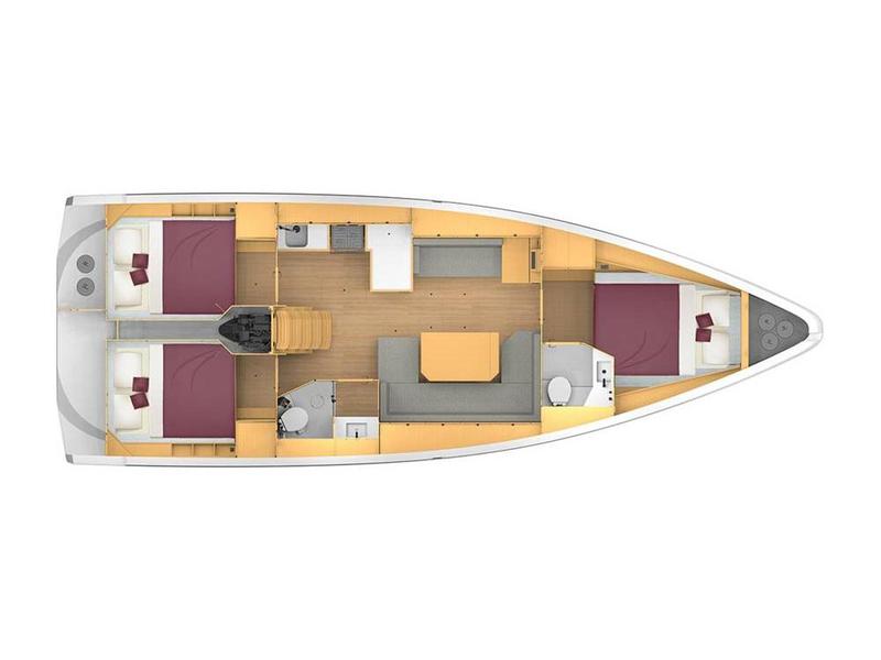 Book yachts online - sailboat - Bavaria C42 - PALMA - rent