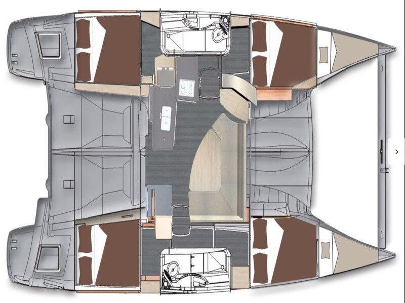 Book yachts online - catamaran - Lipari 41 - ARGOS - rent