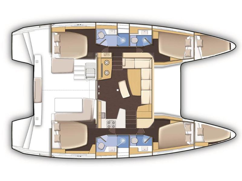 Book yachts online - catamaran - Lagoon 42 - PASCAL - rent