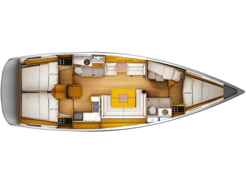 Book yachts online - sailboat - Sun Odyssey 449 - Timaria III - rent