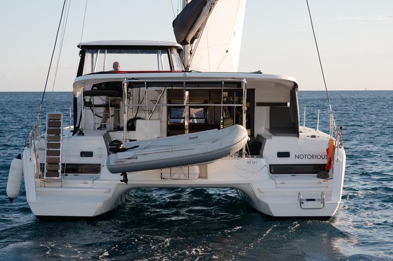 Book yachts online - catamaran - Lagoon 42 - Notorious | A/C, Gen, Watermaker, 12 pax - rent