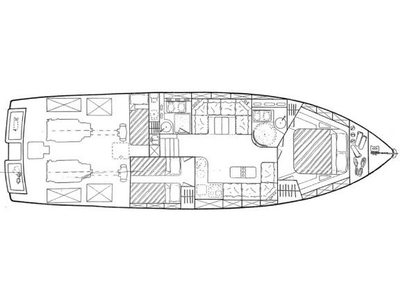 Book yachts online - motorboat - Ferretti 47S Open - Vento - rent