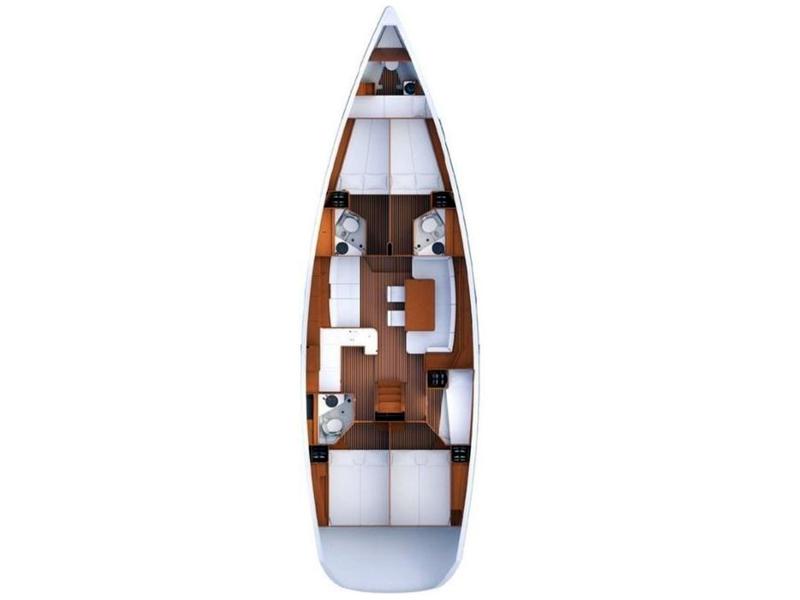 Book yachts online - sailboat - Jeanneau 53 - Melpomene - rent