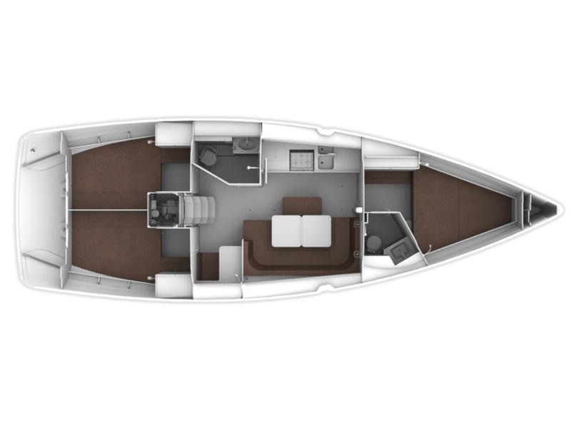 Book yachts online - sailboat - Bavaria Cruiser 41 - Libeccio - rent