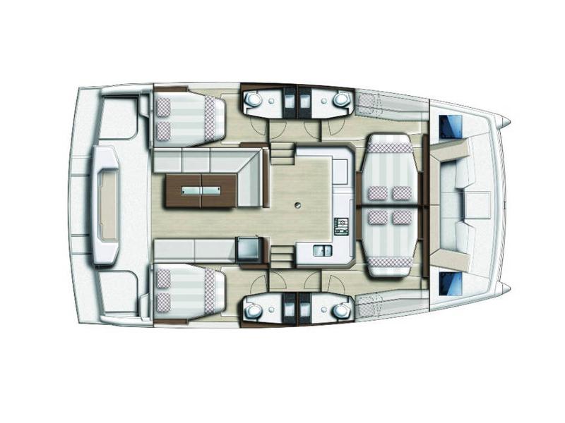 Book yachts online - catamaran - Bali Catspace - SOLE MIO - rent