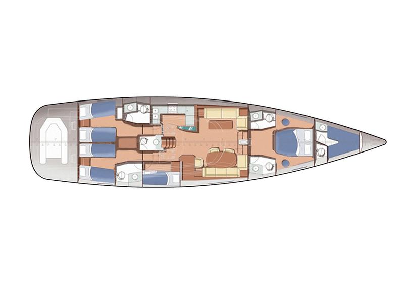 Book yachts online - sailboat - Gianetti Star 64 - SHOOTING STAR - rent