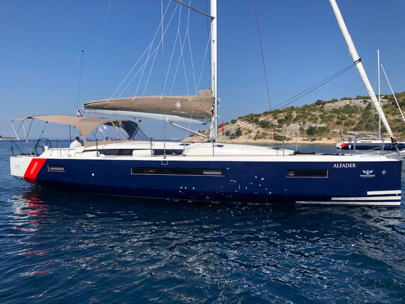 Book yachts online - sailboat - Sun Odyssey 490 - ALFADER - rent