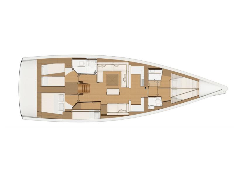 Book yachts online - sailboat - Dufour 520 GL - EURUS - rent