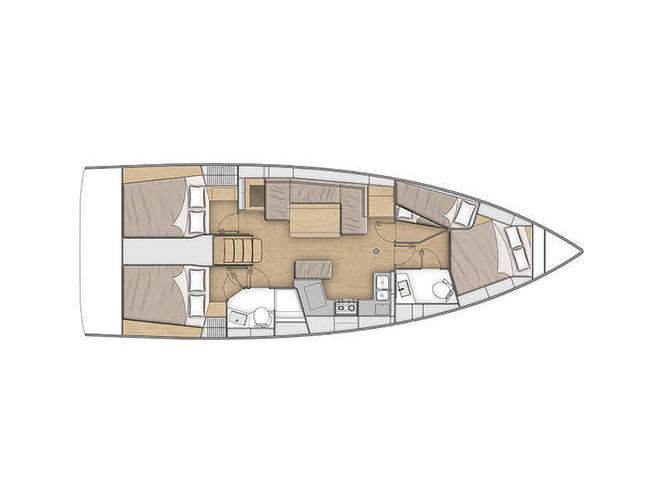 Book yachts online - sailboat - Oceanis 40.1 - Yello - rent