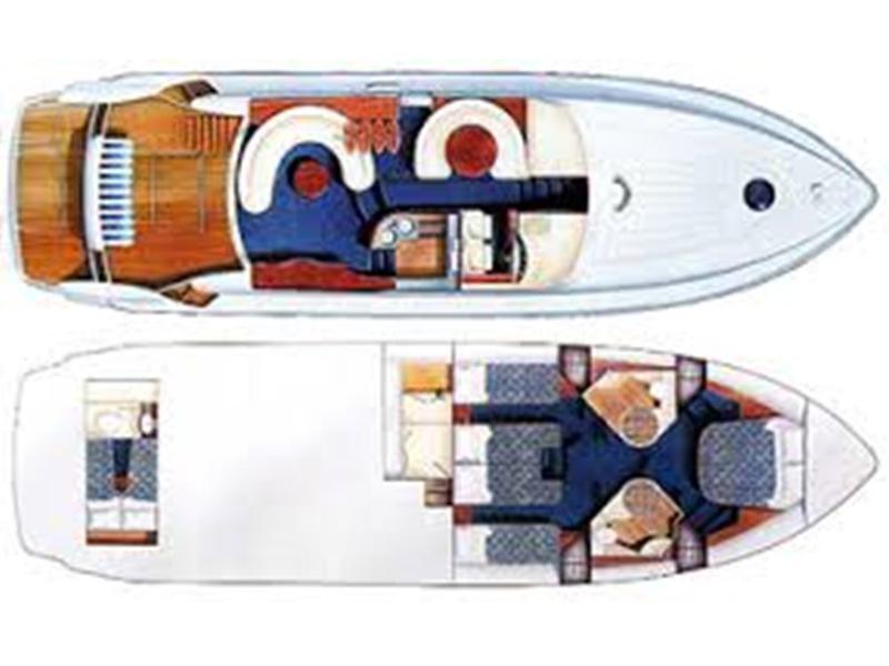Book yachts online - motorboat - Fairline Squadron 55 - Queen - rent