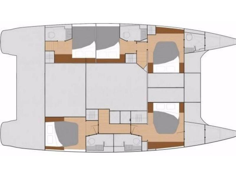 Book yachts online - catamaran - Saba 50 - SEA ENERGY V  - rent