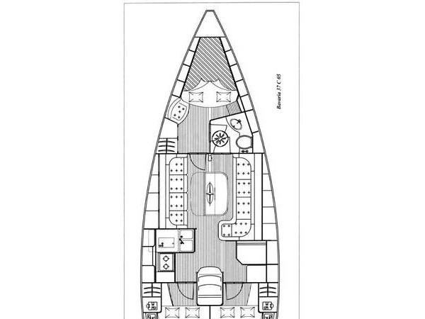 Book yachts online - sailboat - Bavaria 37 Cruiser - Mazzel - rent