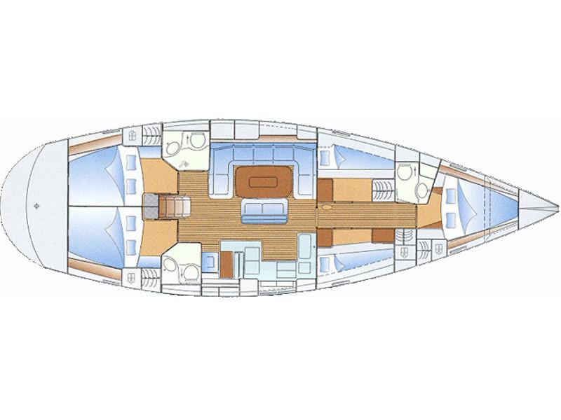 Book yachts online - sailboat - Bavaria 50 - Katla - rent