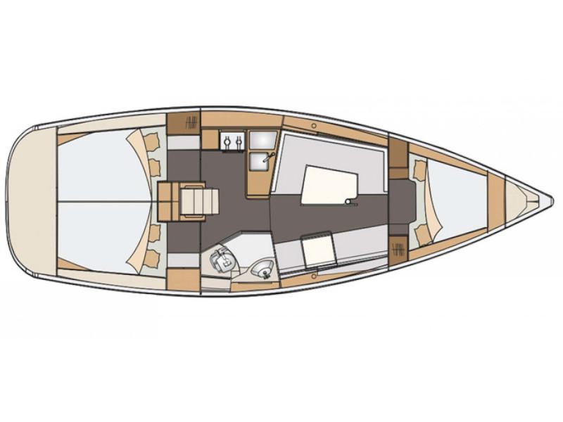 Book yachts online - sailboat - Elan 35 Impression - Essi - rent