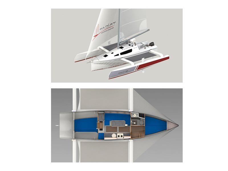 Book yachts online - other - Tricat 30 - Breva - rent