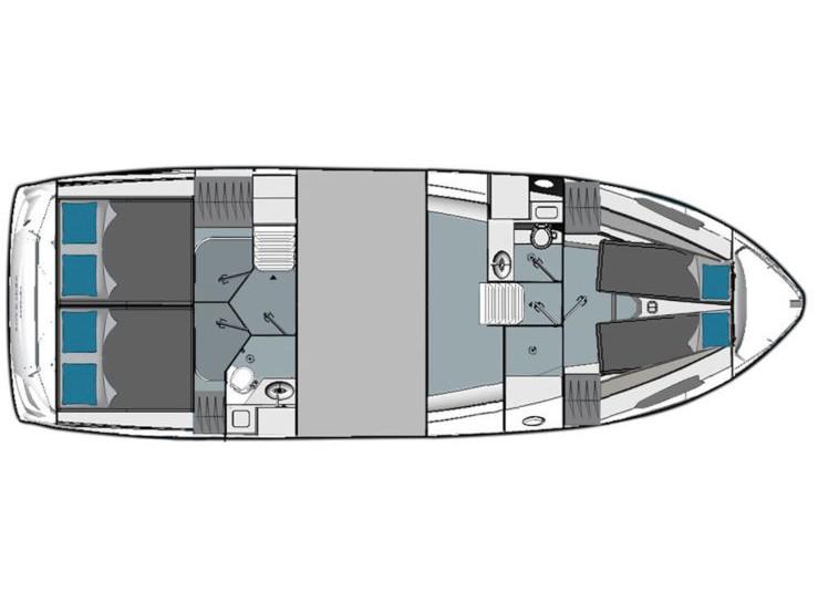 Book yachts online - motorboat - Bavaria E40 Fly - Danijela - rent