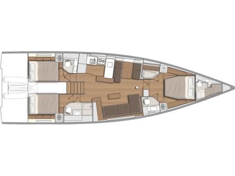 Book yachts online - sailboat - First Yacht 53 - Oktana - rent