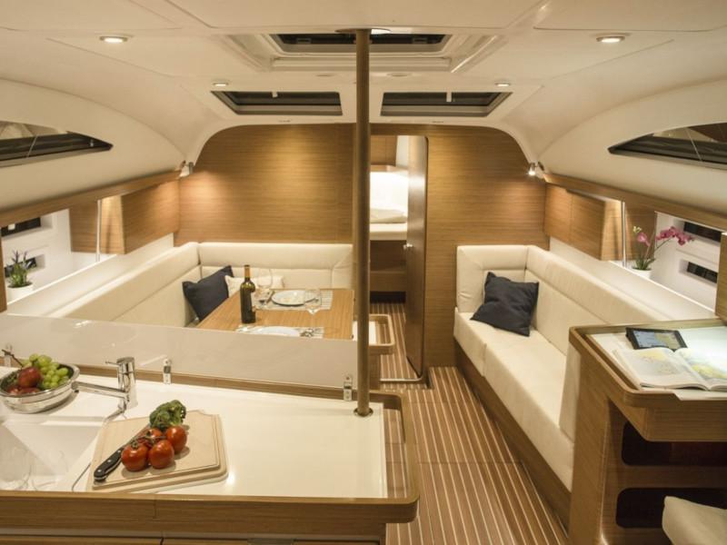 Book yachts online - sailboat - Elan 45 Impression - 4 cabin version - Polina - rent