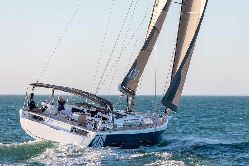Book yachts online - sailboat - Dufour 470 - Asterix - rent