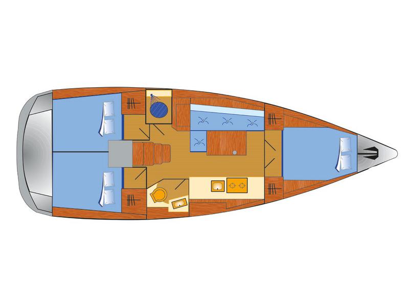 Book yachts online - sailboat - Oceanis 38.1 - Flip - rent