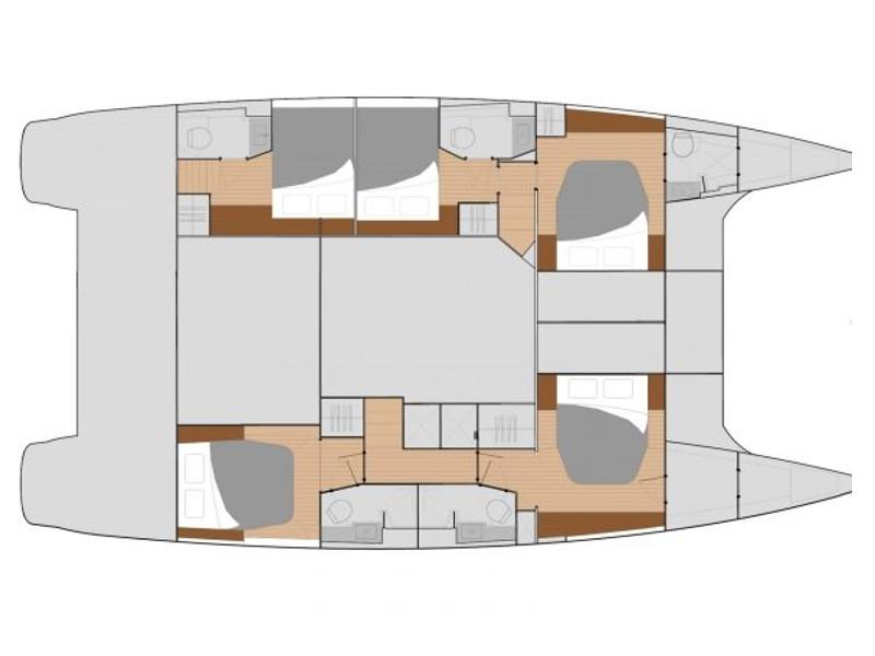 Book yachts online - catamaran - Saba 50 - ALVIN - rent