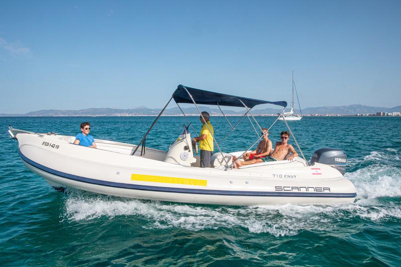 Book yachts online - motorboat - SCANNER 710 ENVY - SMILE V - rent