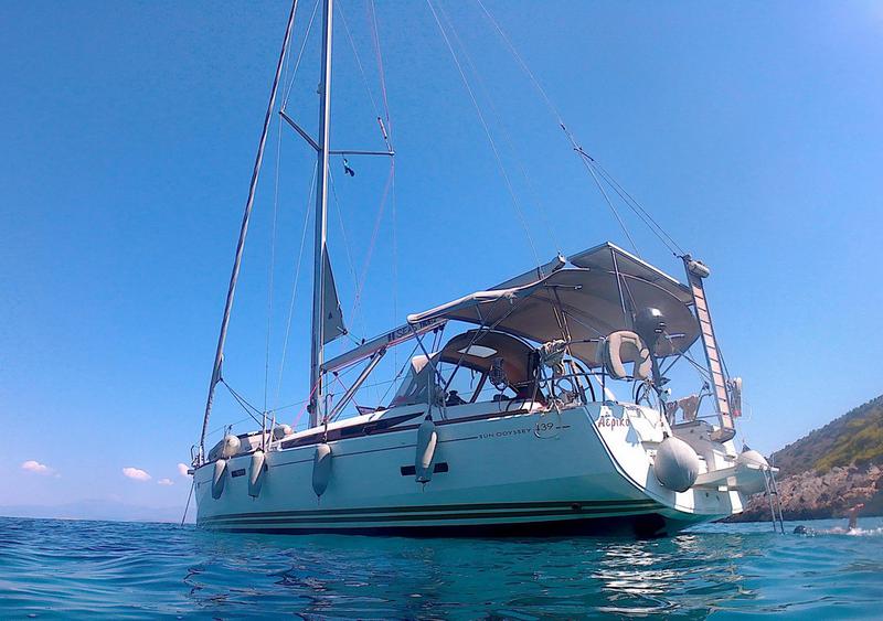 Book yachts online - sailboat - Sun Odyssey 439 - Aeriko - rent