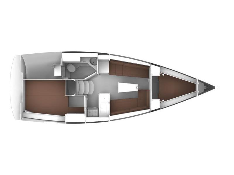 Book yachts online - sailboat - Bavaria 33 Cruiser - Fei Jian - rent