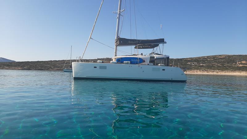 Book yachts online - catamaran - LAGOON  450F AMARE I / SKIPPERED ONLY / FREE STAND UP PADDLE / BOW CUSHIONS - Amare 1 - rent