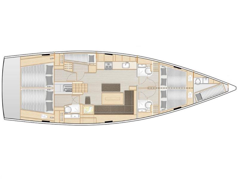 Book yachts online - sailboat - Hanse 508 - APOLLO - rent