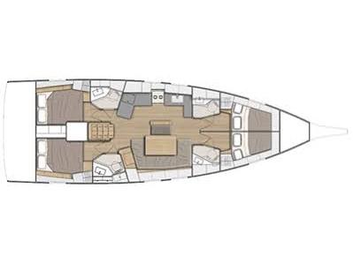 Book yachts online - sailboat - Oceanis 46.1 - July - Watermaker 12V (4 Cabins 4 Heads ) - rent