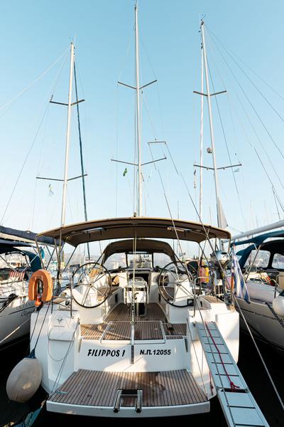 Book yachts online - sailboat - Sun Odyssey 479 - FILIPPOS I - rent