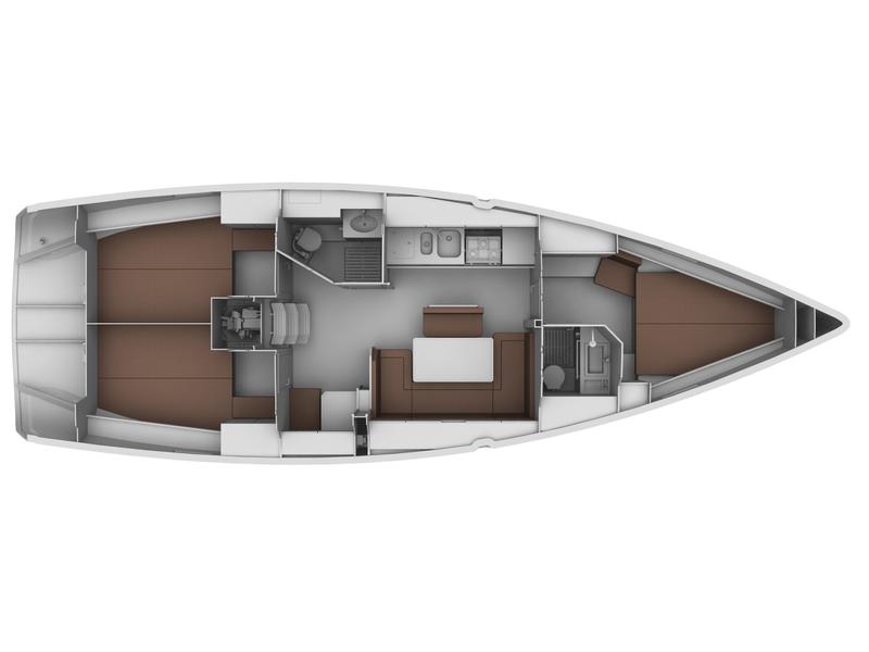 Book yachts online - sailboat - Bavaria Cruiser 40 - Benno - rent