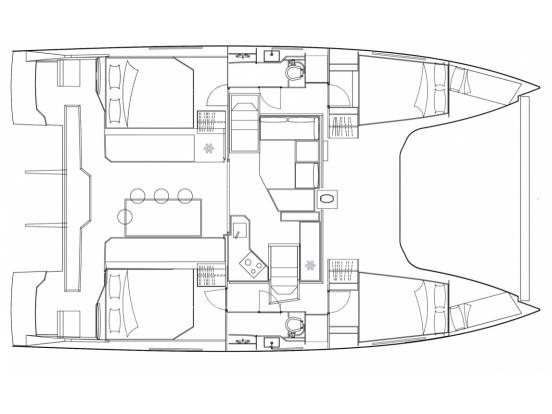 Book yachts online - catamaran - Nautitech 40 Open - Lullaby - rent